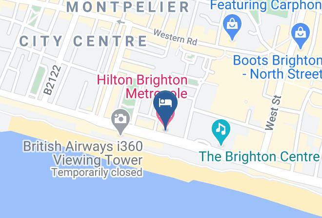 Brighton And Hove - Hilton Brighton Metropole Maps