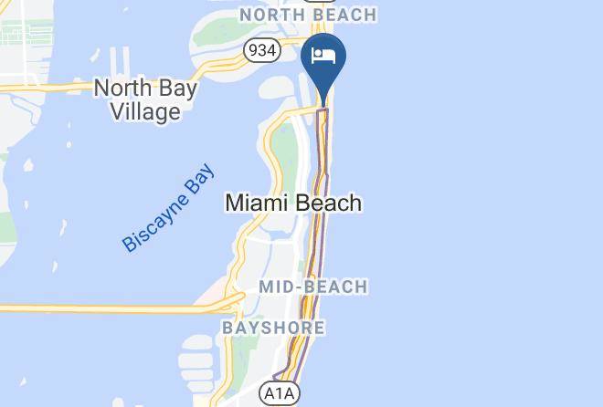Miami Dade - Hilton Cabana Miami Beach Maps