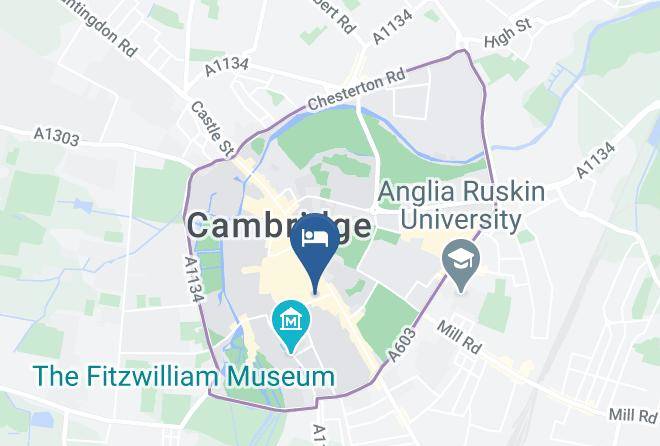 Cambridgeshire - Hilton Cambridge City Centre Maps