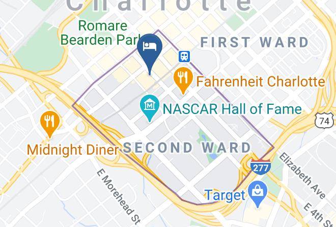 Mecklenburg - Hilton Charlotte Uptown Maps
