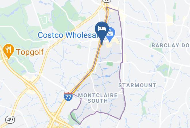 Mecklenburg - Hilton Charlotte Executive Park Maps