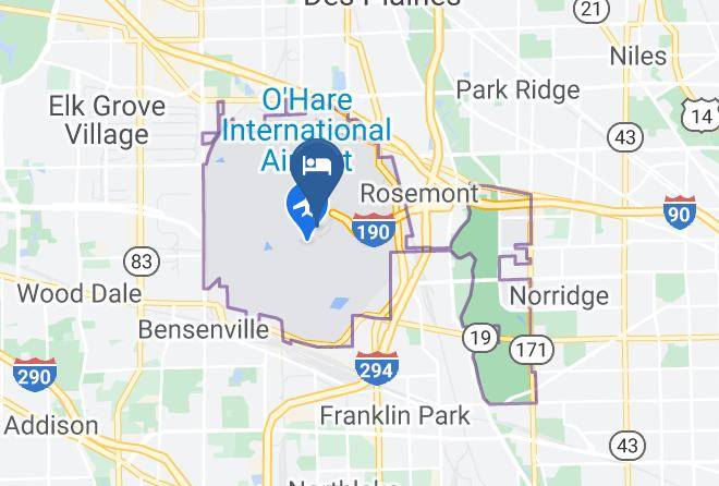 Cook - Hilton Chicago O'hare Airport Maps