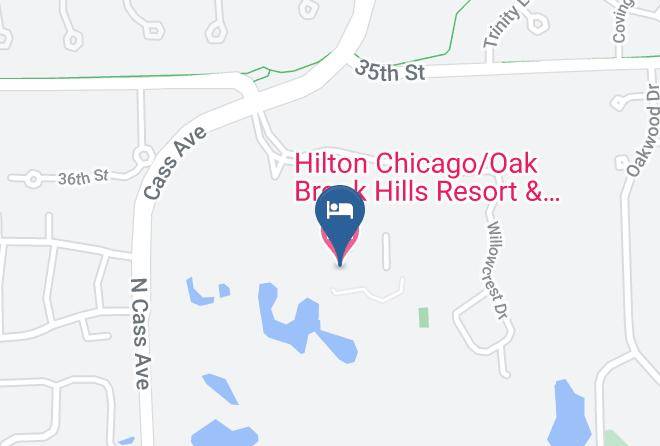 Dupage - Hilton Chicago Oak Brook Hills Resort & Conference Center Maps