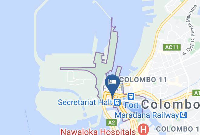 Colombo - Hilton Colombo Maps