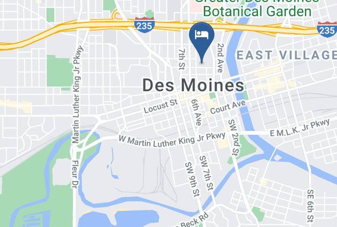 Polk - Hilton Des Moines Downtown Maps