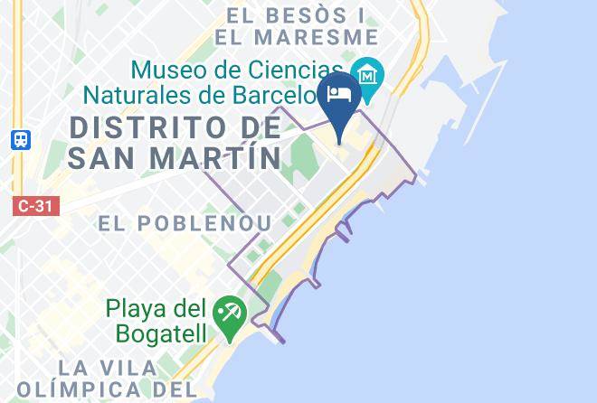Barcelona - Hilton Diagonal Mar Barcelona Maps