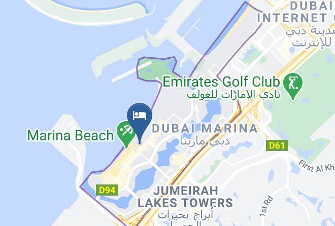 Dubai - Hilton Dubai Jumeirah Maps