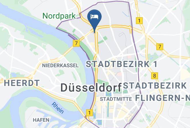 Dusseldorf - Hilton Dusseldorf Maps