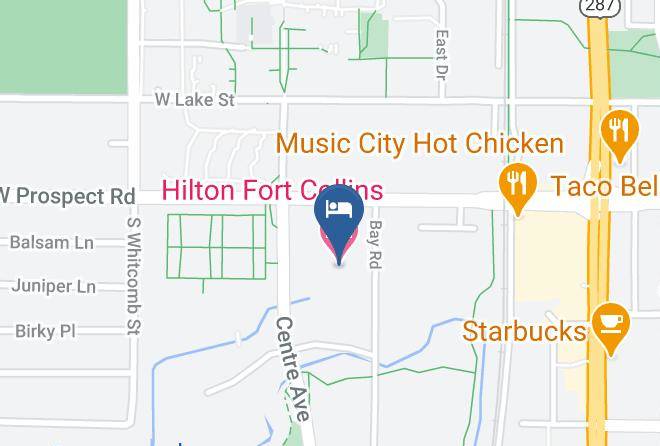 Larimer - Hilton Fort Collins Maps
