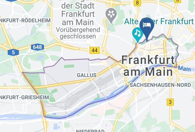 Frankfurt Am Main - Hilton Frankfurt City Centre Maps