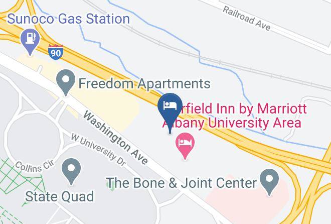 Hilton Garden Inn Albany Suny Area Map
