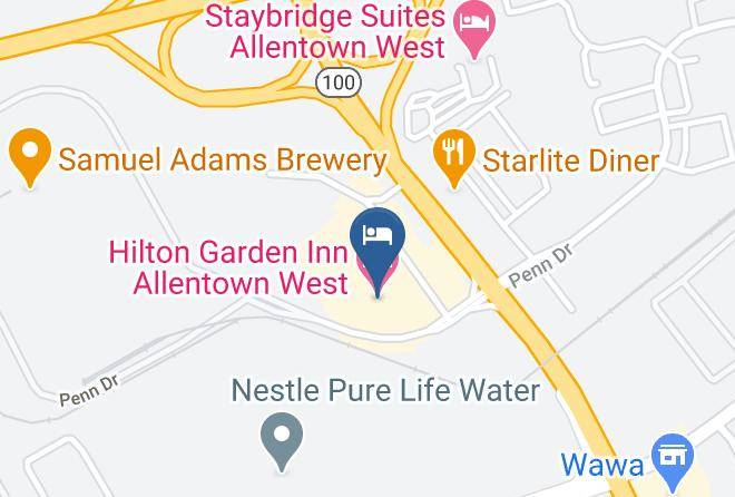 Lehigh - Hilton Garden Inn Allentown West Maps