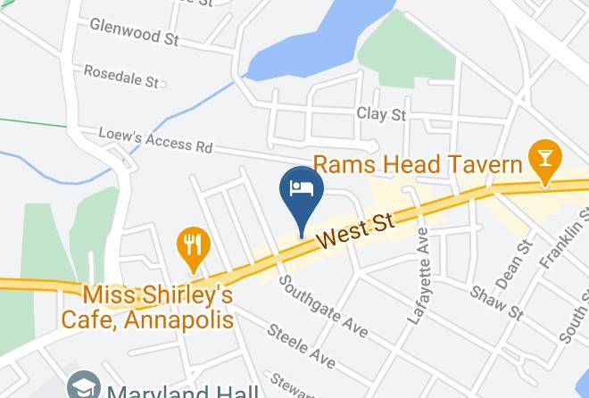 Anne Arundel - Hilton Garden Inn Annapolis Downtown Maps