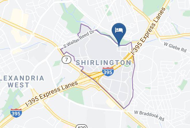 Arlington - Hilton Garden Inn Arlington Shirlington Maps