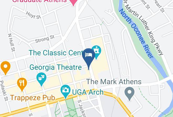 Clarke - Hilton Garden Inn Athens Downtown Maps
