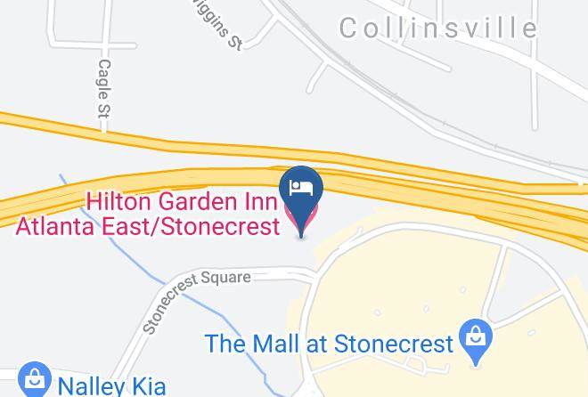 Dekalb - Hilton Garden Inn Atlanta East Stonecrest Maps