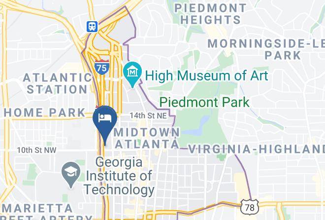 Fulton - Homewood Suites By Hilton Atlanta Midtown Ga Maps
