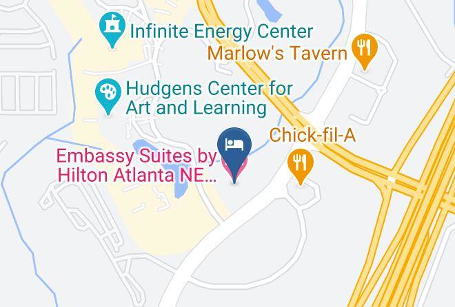 Gwinnett - Embassy Suites By Hilton Atlanta Ne Gwinnett Sugarloaf Maps