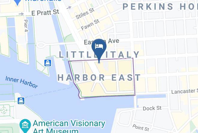 Baltimore City - Hilton Garden Inn Baltimore Inner Harbor Maps