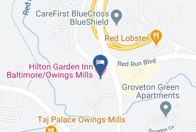 Baltimore - Hilton Garden Inn Baltimore Owings Mills Maps