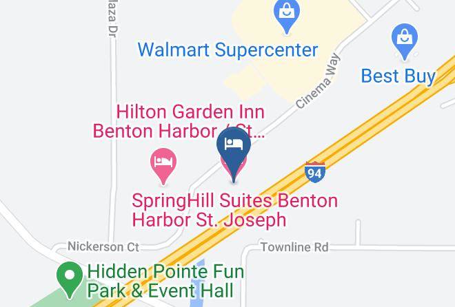 Berrien County - Hilton Garden Inn Benton Harbor St Joseph Maps