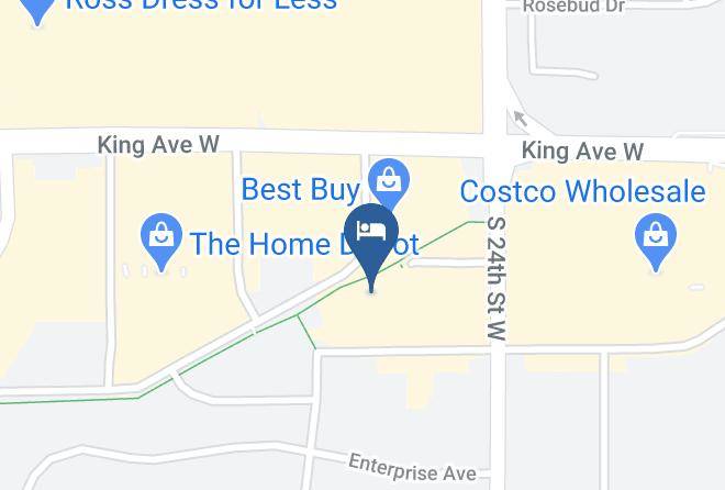 Yellowstone - Hilton Garden Inn Billings Maps