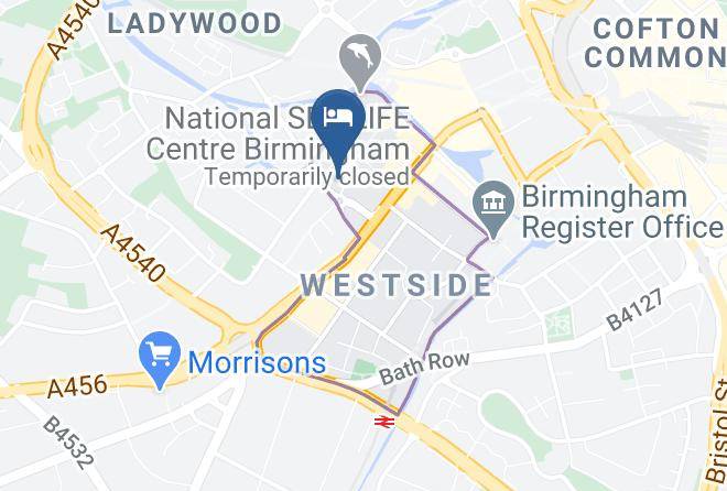 Birmingham - Hilton Garden Inn Birmingham Brindleyplace Maps