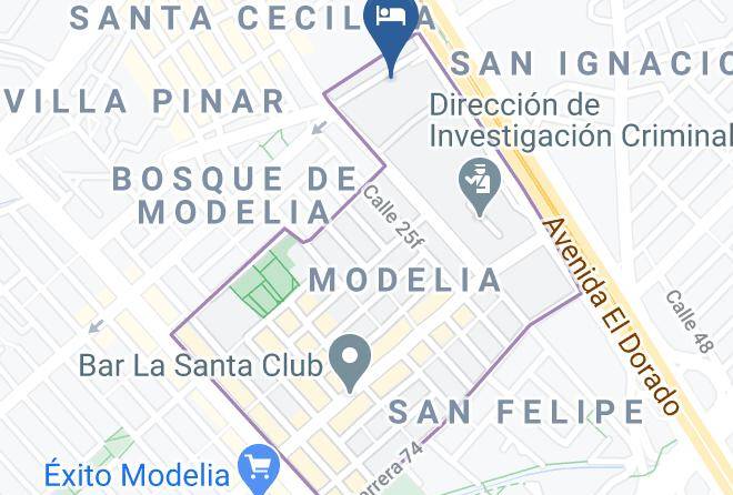 Bogota - Hilton Garden Inn Bogota Airport Maps