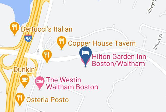 Middlesex - Hilton Garden Inn Boston Waltham Maps
