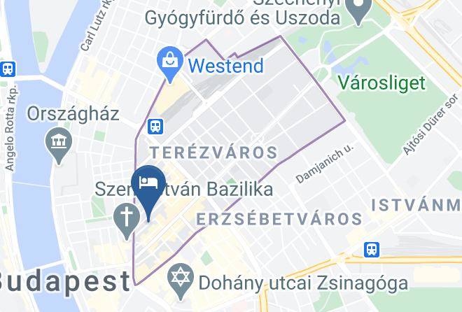 Hilton Garden Inn Budapest City Centre Map