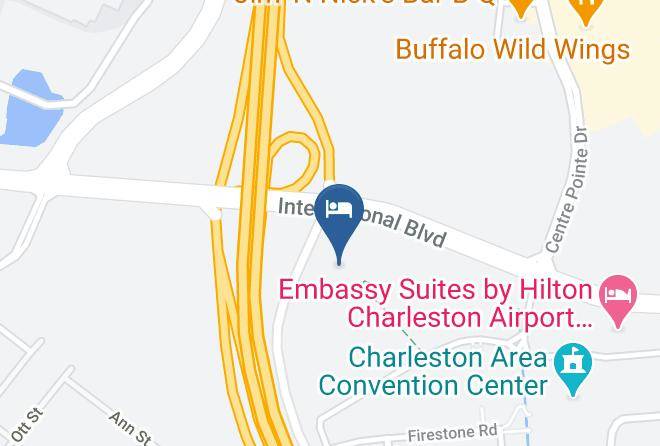 Hilton Garden Inn Charleston Airport Map