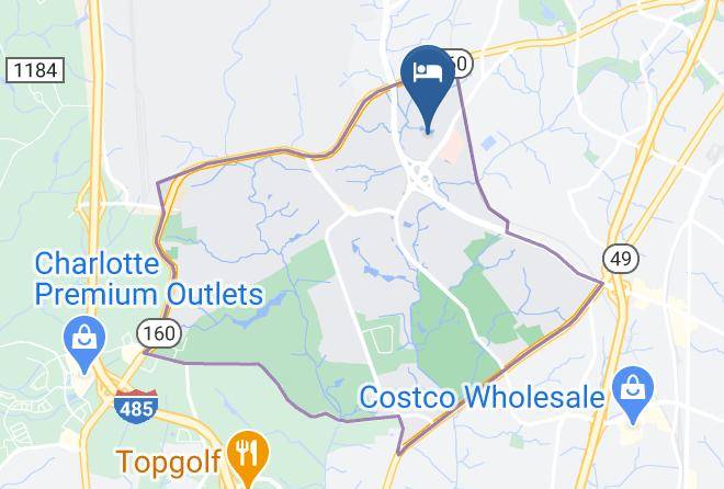 Mecklenburg - Hilton Garden Inn Charlotte Airport Maps