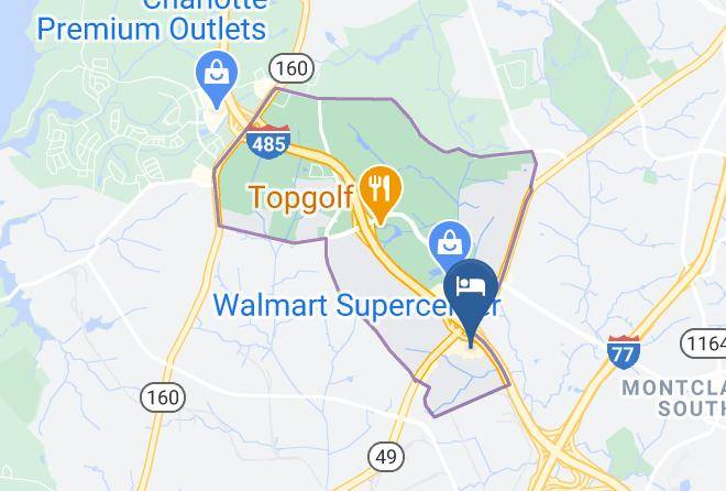 Mecklenburg - Hilton Garden Inn Charlotte Ayrsley Maps