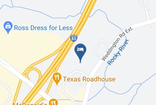 Cabarrus - Hilton Garden Inn Charlotte Concord Maps