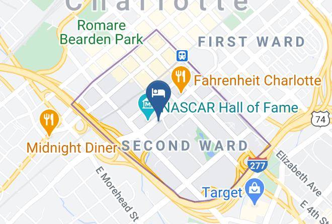 Mecklenburg - Hilton Garden Inn Charlotte Uptown Maps