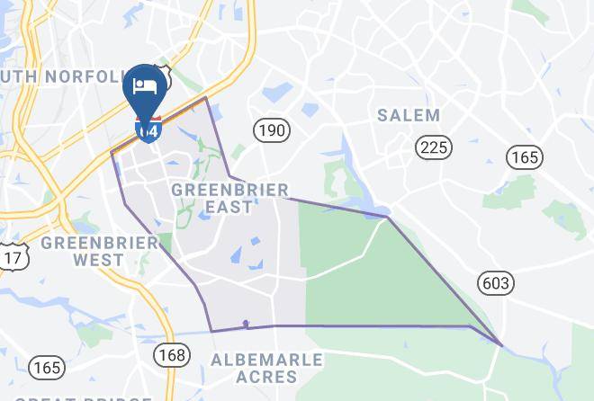 Chesapeake City - Hilton Garden Inn Chesapeake Greenbrier Maps
