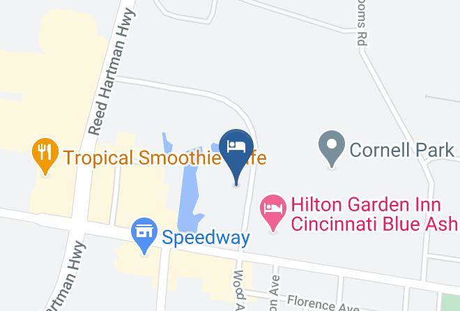 Hamilton - Home2 Suites By Hilton Blue Ash Cincinnati Maps
