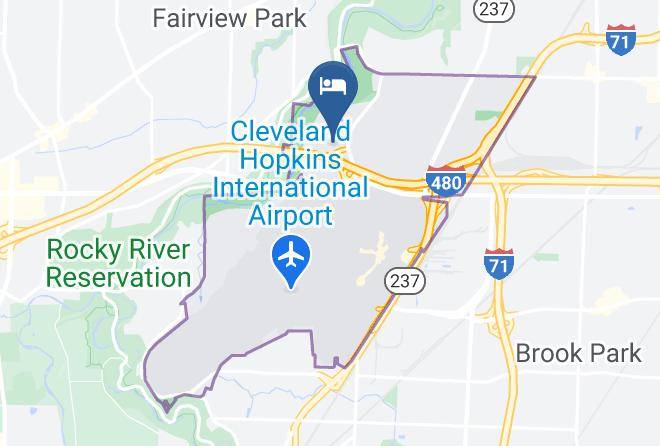 Cuyahoga - Hilton Garden Inn Cleveland Airport Maps