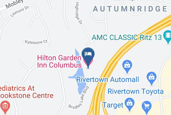 Muscogee - Hilton Garden Inn Columbus Maps