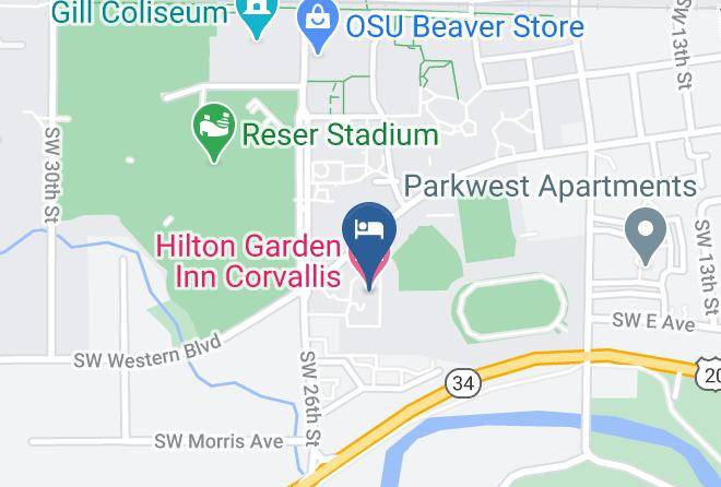 Benton - Hilton Garden Inn Corvallis Maps
