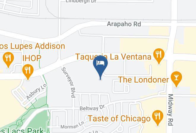 Dallas - Hilton Garden Inn Dallas Addison Maps