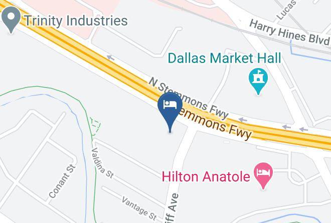 Dallas - Hilton Garden Inn Dallas Market Center Maps