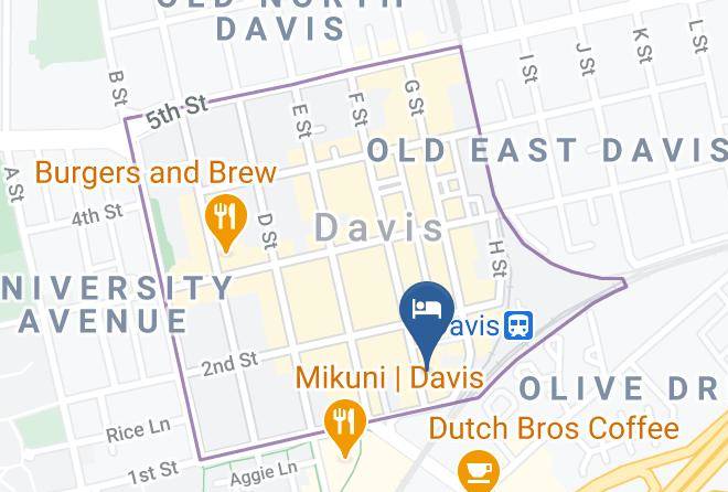 Yolo - Hilton Garden Inn Davis Downtown Maps