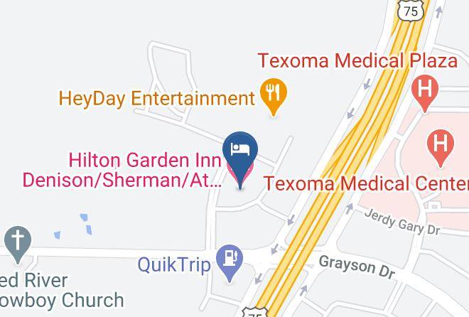 Grayson - Hilton Garden Inn Denison Sherman At Texoma Event Center Maps