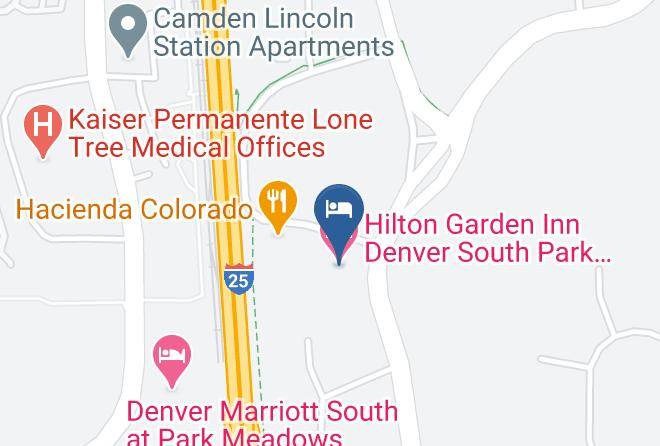 Douglas - Hilton Garden Inn Denver South Park Meadows Area Maps