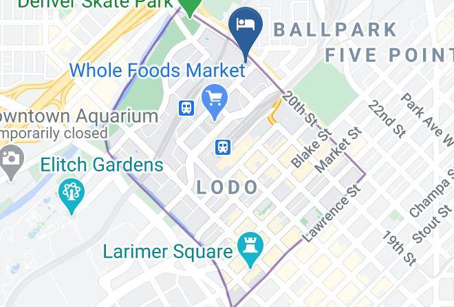 Denver - Hilton Garden Inn Denver Union Station Maps