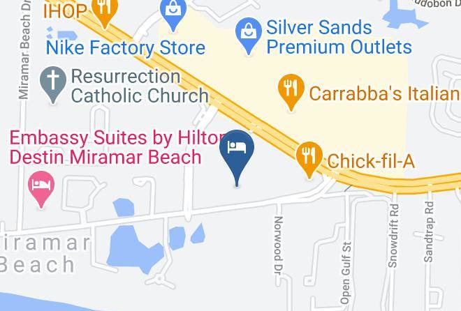 Walton - Hilton Garden Inn Destin Miramar Beach Maps