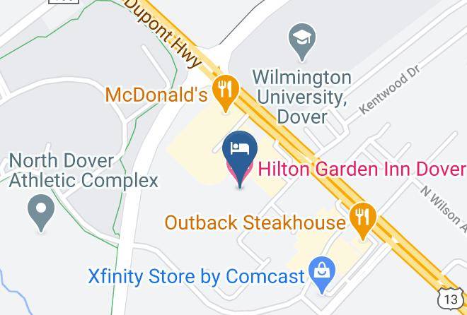 Kent - Hilton Garden Inn Dover Maps