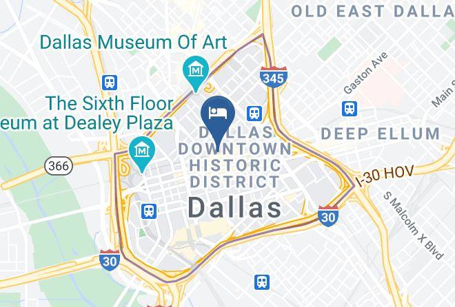 Dallas - Hilton Garden Inn Downtown Dallas Maps