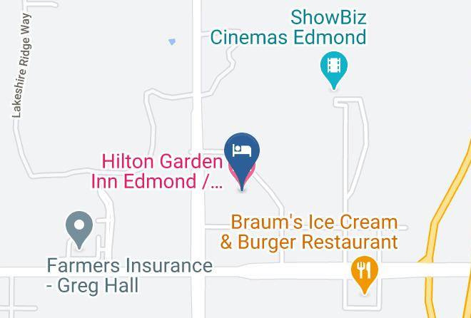 Oklahoma - Hilton Garden Inn Edmond Oklahoma City North Maps